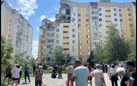 Rusiyada bina uçdu  Ölənlər var  FOTO