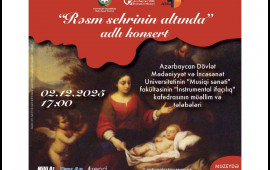 Azərbaycan Milli İncəsənət Muzeyində “Rəsm sehrinin altında  Barokkodan bu günə… “ adlı konsert proqramı keçiriləcək