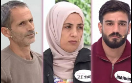 Bir tərəfində əri, o biri tərəfində də sevgilisi ilə efirə çıxdı  Türkiyədə rəzillik  VİDEO