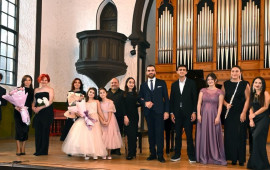 &ldquo;Musiqi terapiyası: Səsin toxunuşu&rdquo; adlı konsert baş tutdu  FOTO