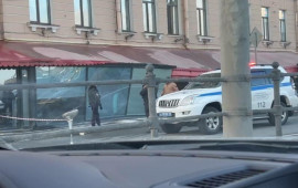 SanktPeterburqda partlayış olub, hərbi bloger ölüb  VİDEO  FOTO