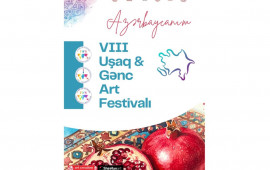 "AZƏRBAYCANIM" Beynəlxalq VIII Uşaq və Gənc Rəsm Festivalı keçirilir