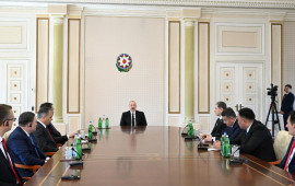 Prezident İlham Əliyev TDTnin daxili işlər nazirlərini qəbul edib  FOTO