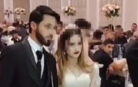 Kürə atılan 16 yaşlı Nuranənin toy görüntüləri 