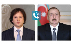 Kobaxidze İlham Əliyevə zəng edib