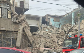 İrəvanda güclü partlayış oldu  Yaralananlar var  VİDEO