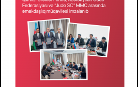 Regionlarda idmanın inkişafı üçün sosial tərəfdaşlıq: Qırmızı Ürəklər Fondu və Cüdo Federasiyası əməkdaşlığa başladı
