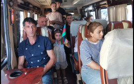 Xanyurdu və Təzəbinə kəndlərinə ilk köç karvanı yola salındı 