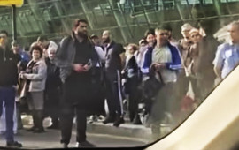 Aeroportda taksi dəyişikliyindən sonrakı vəziyyət  VİDEO