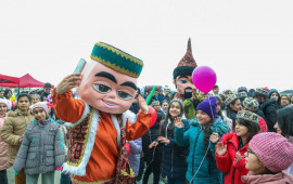 Leyla Əliyevanın təşəbbüsü ilə Xızıda uşaqlar üçün Novruz şənliyi keçirilib  FOTO