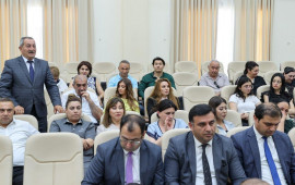 Pirallahı rayonunda sahibkarlarla görüş keçirilib  FOTO