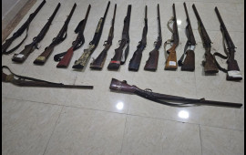 Sabirabadda qanunsuz saxlanılan odlu silahlar aşkarlandı 