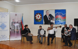 Yevlaxda qarmon və xanəndəlik ixtisasları &uuml;zrə ustad dərsləri ke&ccedil;irilib 