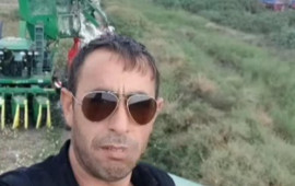 Faciəli şəkildə &ouml;lən kombayn&ccedil;ının 