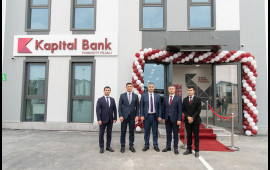 Kapital Bank Xudat şəhərində yeni filialını istifadəyə verdi