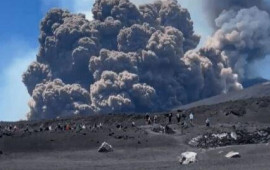 "Etna" vulkanı püskürdü  Qırmızı siqnal verildi  VİDEO