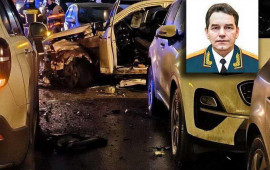 Avtomobili partladılan şəxs Rusiya ordusunun generalı olub 