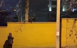 İranda divarlara Tramp &uuml;&ccedil;&uuml;n mesaj yazıldı 