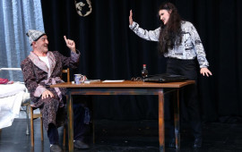 Azərbaycan Dövlət Milli Gənc Tamaşaçılar Teatrında aktyor Kərəm Hadızadənin 60 illik yubileyi keçirilib. FOTO