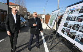 Prezident İlham Əliyev Xankəndinin Kərkicahan qəsəbəsində olub  FOTO