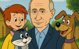Putin cizgi filmi qəhrəmanı oldu 