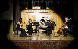 Dövlət Simli Kvartetinin "Kamera musiqisi axşamı" adlı özünəməxsus konserti baş tutub  FOTO