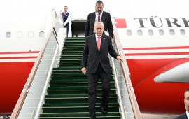 Ərdoğan Azərbaycana səfərə gəlib  FOTO