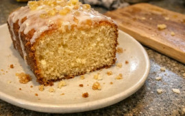 &Ccedil;ay saatına &ccedil;ox yaraşan limonlu, zəncəfilli keks