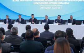 Sahibkarların fəaliyyət mühitinin yaxşılaşdırılması ilə bağlı ictimai müzakirə keçirilib  FOTO