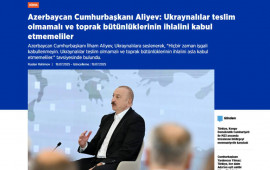 Prezident İlham Əliyevin III Qlobal Media Forumunda çıxışı dünya mətbuatının diqqət mərkəzindədir  FOTO