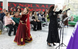 Cahangir Cahangirov adına Xor “Novruz çələngi” adlı konsert proqramı ilə çıxış edib  FOTO