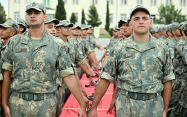 Azərbaycan Ordusunda andiçmə mərasimləri keçirilib 