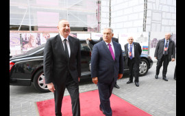 Budapeştdə İlham Əliyevin Macarıstanın Baş naziri ilə məhdud tərkibdə görüşü olub  FOTO