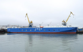 &ldquo;Balakən&rdquo; gəmibərəsi təmir olunaraq istismara qaytarılıb